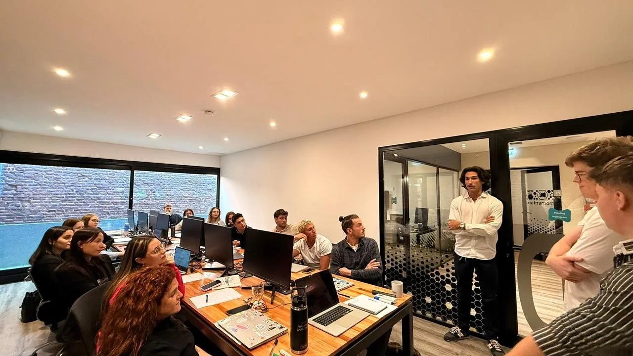 Outera SDR team working in Argentina