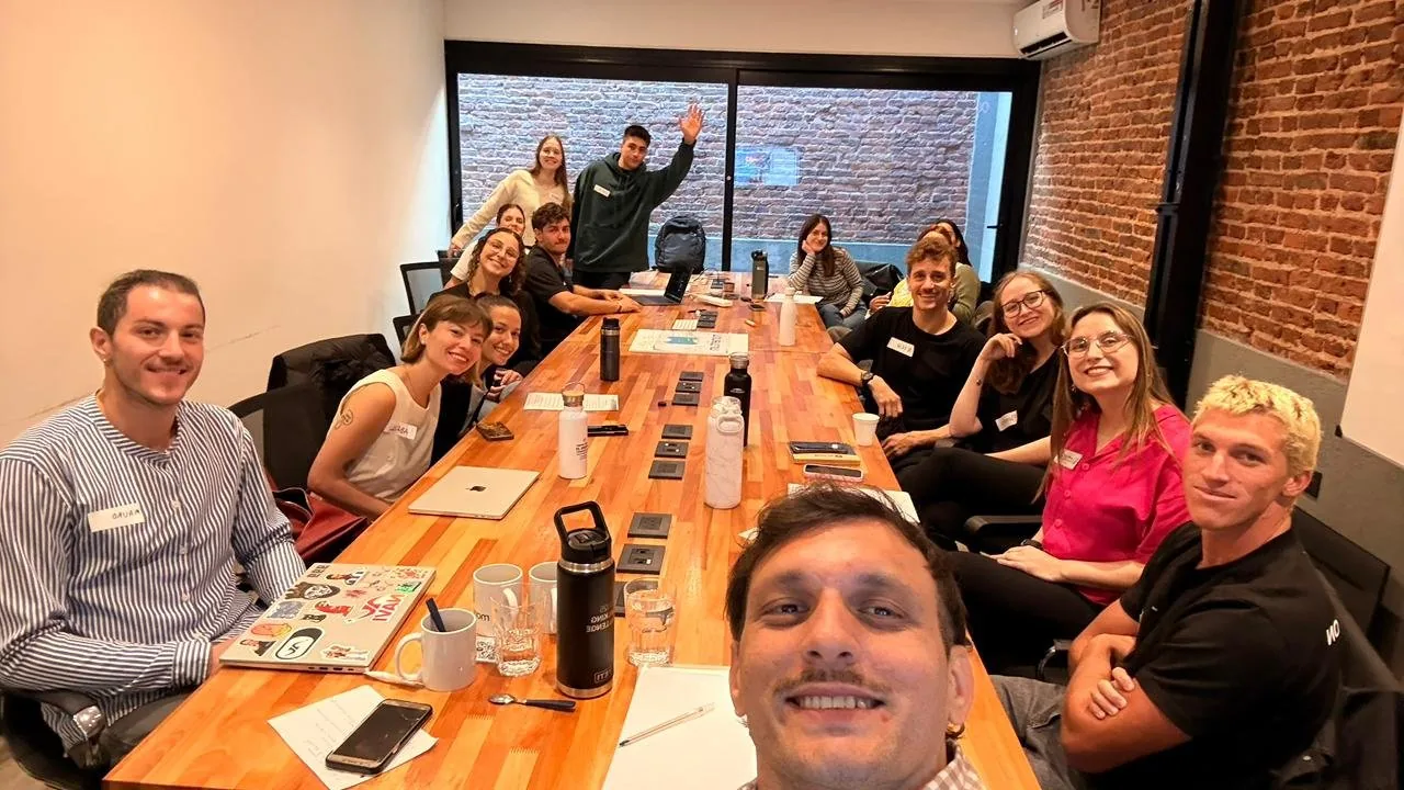 Outera SDR team in Argentina